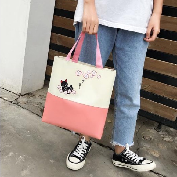 School Back Pink Girl Backpack - Picture 7 of 7